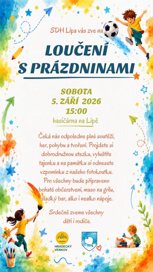 loučení s prázdninami