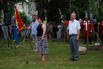 Všestary 650 let-12.6.2010 sázení lípy